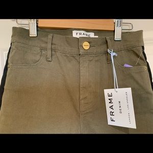 New jeans, army green color, size 23…